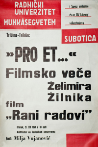 Plakat-RANI-RADOVI-u-Subotici-1971